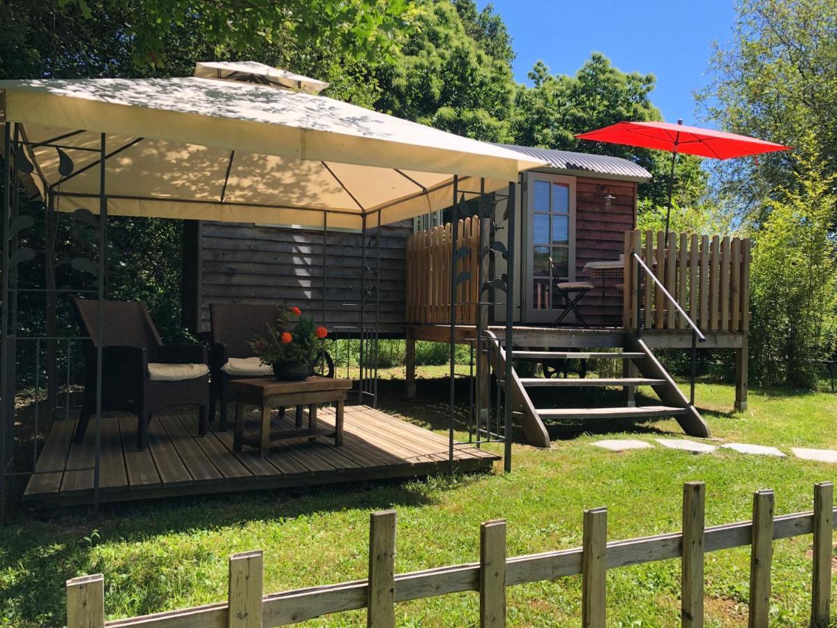 The Dordogne Huts With Private Pool And Jacuzzi Villa Payzac  Dış mekan fotoğraf